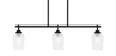 Odyssey 3 Light Island Pendant 36.75 Inch Length by Toltec - 2636-MB-4250