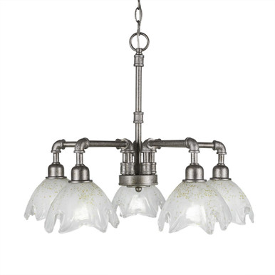 Vintage 5 Light Medium Chandelier by Toltec 285-232519 - 285-232519