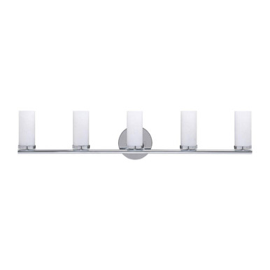 Trinity 5 Light Vanity Light 33.75 Inch Length by Toltec - 2815-75-80