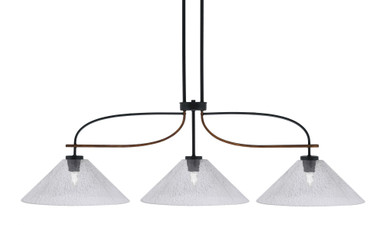 Monterey 3 Light Small Chandelier by Toltec 2936-2 - 2936-2