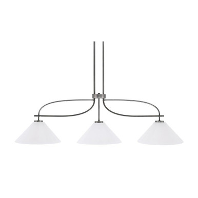 Monterey 3 Light Mini Chandelier by Toltec 2936-1