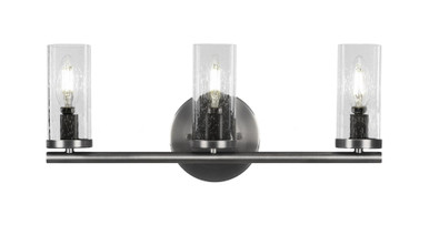 Trinity 3 Light Vanity Light by Toltec - 2813-MB-800B
