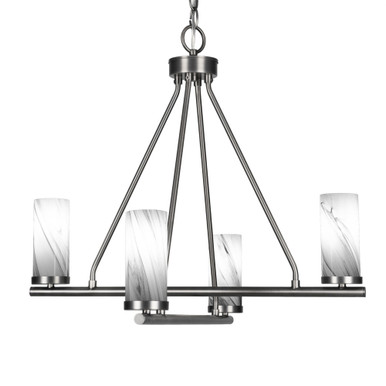 Trinity 4 Light Medium Chandelier by Toltec 2804-22195 - 2804-22195