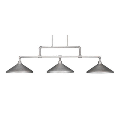 Vintage 3 Light Small Island Chandelier by Toltec 333-141425