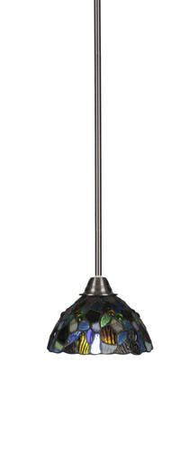Paramount 1 Light Small Pendant 8 Inch Tall by Toltec - 3401-7-8-