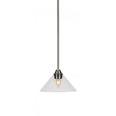 Paramount 1 Light Small Pendant 9 Inch Tall by Toltec - 3401-10-9-