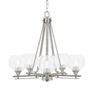Uptowne 5 Light Medium Chandelier by Toltec 325-DG-500