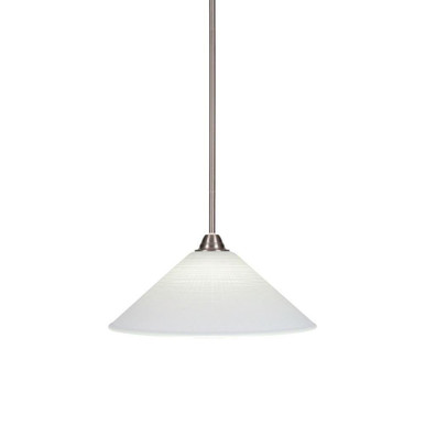 Paramount 1 Light Large Pendant 16 Inch Wide by Toltec - 3401-16-10-