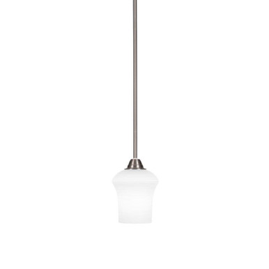 Paramount 1 Light Steel Mini Pendant by Toltec - 3401-55-105-