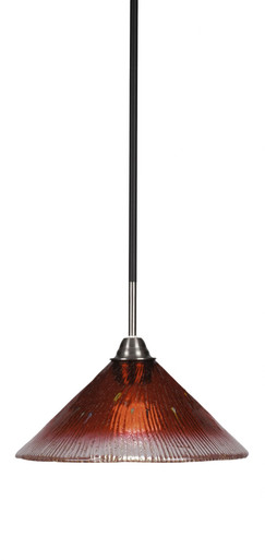 Paramount 1 Light Medium Pendant 9.75 Inch Tall by Toltec - 3401-12-975-