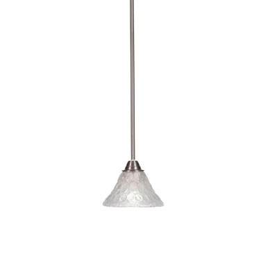 Paramount 1 Light Steel Small Pendant by Toltec - 3401-7-85-