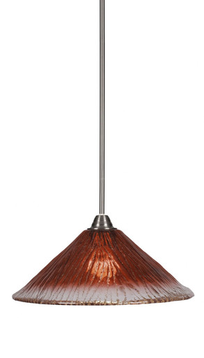 Paramount 1 Light Large Pendant 10.5 Inch Tall by Toltec - 3401-16-105-