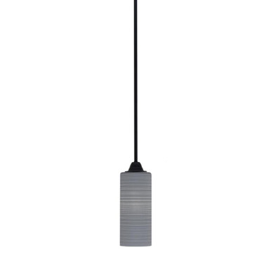Paramount 1 Light Steel Stem Hung Mini Pendant by Toltec - 3401-MB-4092