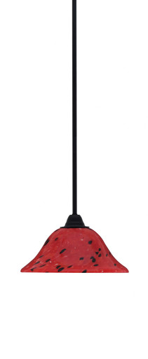 Paramount 1 Light Stem Hung Small Pendant by Toltec - 3401-MB-114