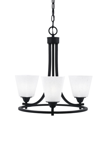 Paramount 3 Light Small Chandelier by Toltec 3403-2 - 3403-2