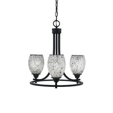 Paramount 3 Light Small Chandelier by Toltec 3403-3