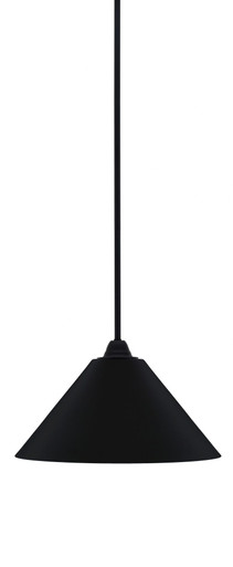 Paramount 1 Light Stem Hung Medium Pendant 14 Inch Wide by Toltec - 3401-MB-420