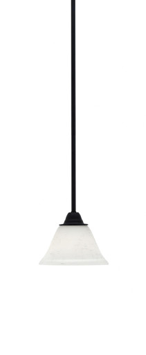 Paramount 1 Light Stem Hung Small Pendant 9 Inch Tall by Toltec - 3401-MB-302