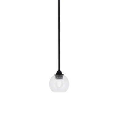 Paramount 1 Light Stem Hung Mini Pendant 6.25 Inch Tall by Toltec - 3401-MB-4100