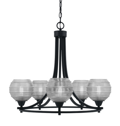 Paramount 5 Light Medium Chandelier by Toltec 3405-5 - 3405-5