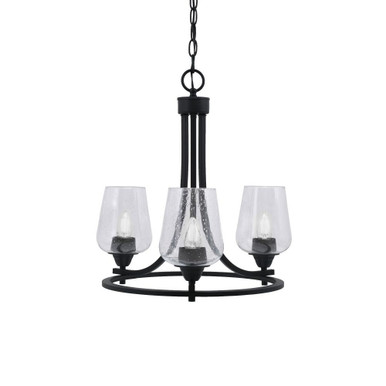 Paramount 3 Light Small Chandelier by Toltec 3403-4