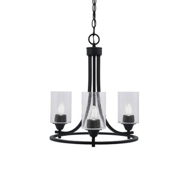 Paramount 3 Light Small Chandelier by Toltec 3403-1