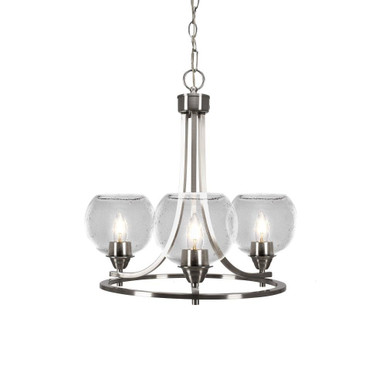 Paramount 3 Light Small Chandelier by Toltec 3403-18751925