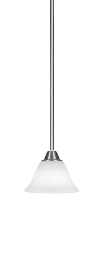 Paramount 1 Light Steel Small Pendant 9 Inch Tall by Toltec - 3401-7-9-