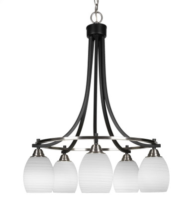 Paramount 5 Light Medium Chandelier by Toltec 3415-22252825 - 3415-22252825