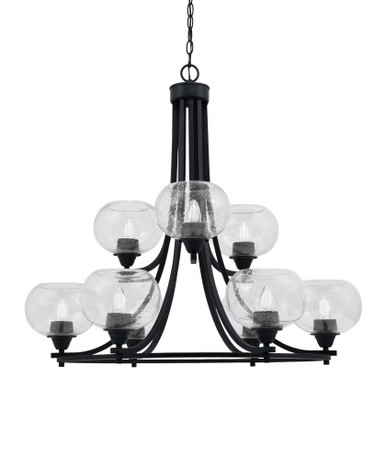 Paramount 9 Light Large Chandelier by Toltec 3409-1 - 3409-1