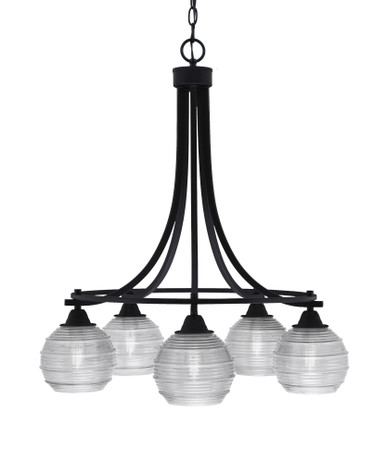 Paramount 5 Light Medium Chandelier by Toltec 3415-4 - 3415-4