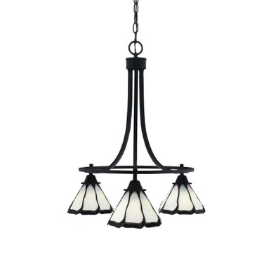 Paramount 3 Light Small Chandelier by Toltec 3413-1