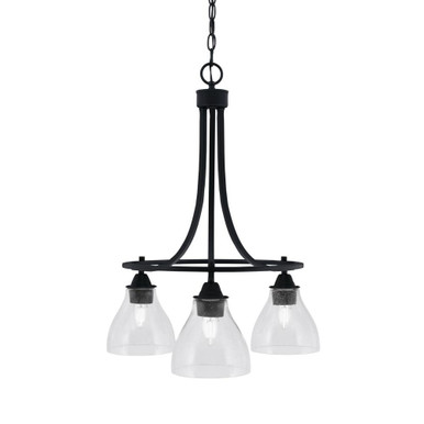 Paramount 3 Light Small Chandelier by Toltec 3413-10