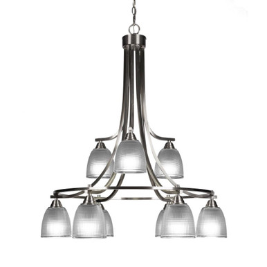 Paramount 9 Light Large Chandelier by Toltec 3419-303525
