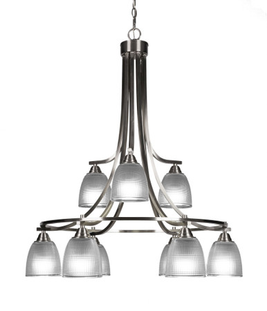 Paramount 9 Light Large Chandelier by Toltec 3419-303525 - 3419-303525