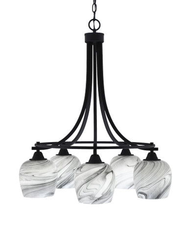 Paramount 5 Light Medium Chandelier by Toltec 3415-7 - 3415-7