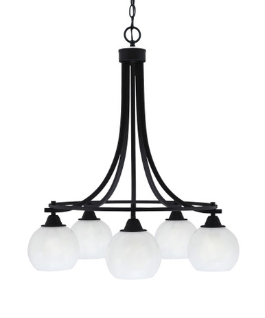 Paramount 5 Light Medium Chandelier by Toltec 3415-5 - 3415-5