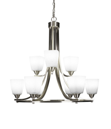 Paramount 9 Light Large Chandelier by Toltec 3409-29252975 - 3409-29252975