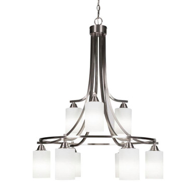 Paramount 9 Light Large Chandelier by Toltec 3419-29365