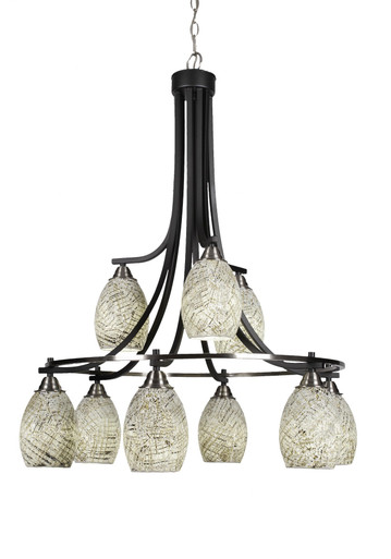 Paramount 9 Light Large Chandelier by Toltec 3419-30365 - 3419-30365