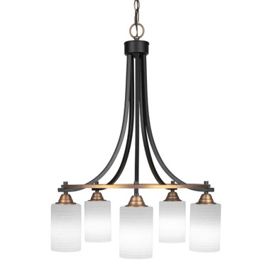 Paramount 5 Light Medium Chandelier by Toltec 3415-21529 - 3415-21529