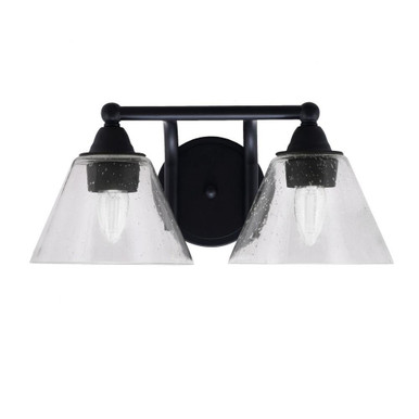 Paramount 2 Light Vanity Light 7 Inch Tall by Toltec - 3422-7-30