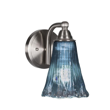 Paramount 1 Light Wall Sconce 5.5 Inch Wide by Toltec - 3421-BN-725