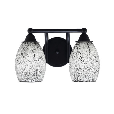 Paramount 2 Light Fusion Glass Vanity Light by Toltec - 3422-825-41