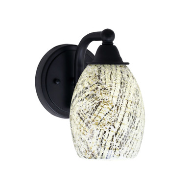 Paramount 1 Light Steel Wall Sconce by Toltec - 3421-12