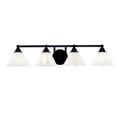 Paramount 4 Light Vanity Light 33 Inch Length by Toltec - 3424-65-71