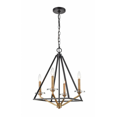 Raleigh 4 Light Small Chandelier by Innovations - 331-4MCR