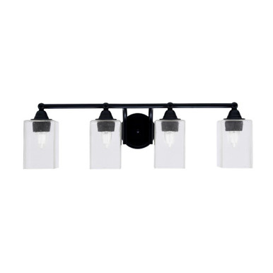 Paramount 4 Light Vanity Light 29.25 Inch Length by Toltec - 3424-85-53