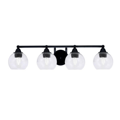 Paramount 4 Light Vanity Light 31.25 Inch Length by Toltec - 3424-7-41