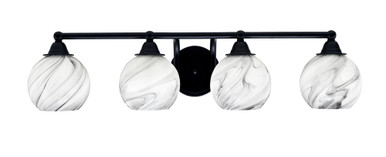 Paramount 4 Light Vanity Light 31.25 Inch Length by Toltec - 3424-7-41